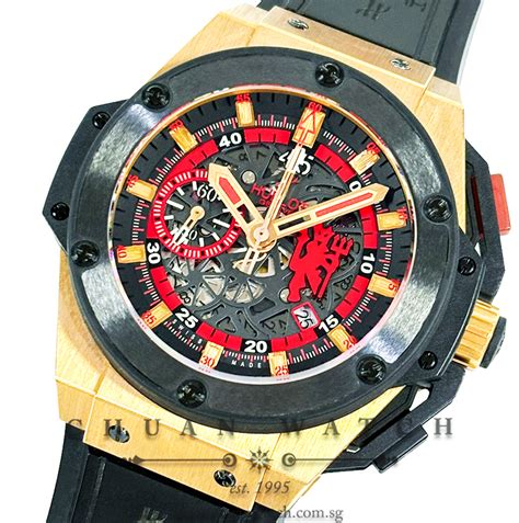 hublot king power red devil replica|Hublot King Power Red Devil Manchester United .